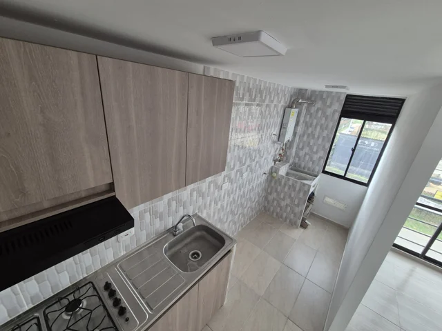Vista de la cocina